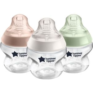 Tommee Tippee Closer To Nature Anti-colic Baby Bottles Set babyfles Slow Flow 0m+ 3x150 ml