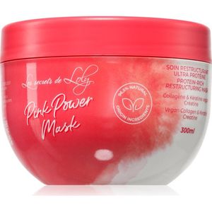 Les Secrets de Loly - Pink Power Mask - Haarmasker - 300 ml - Vegan