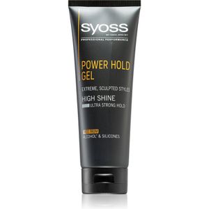 Syoss Men Power Hold Styling Gel met Extra Sterke Fixatie 250 ml