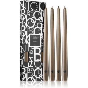 Baobab Collection Candela Taupe Kaars 4 st
