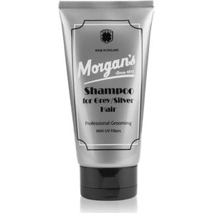 Morgan's For Grey and Silver Hair Shampoo Reinigende Shampoo voor Ontkleurd Haar 150 ml