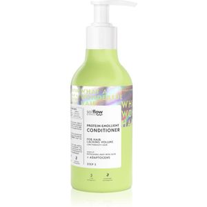 so!flow - Low Porosity Hair Protein-Emollient Conditioner - 400 ml - Haarconditioner