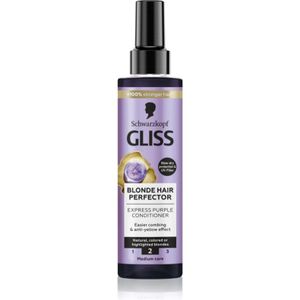 Schwarzkopf - Gliss Blonde Hair Perfector - Leave-In Conditioner - 200 ml