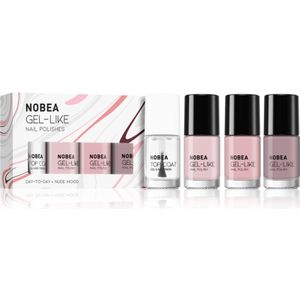 NOBEA - Day-to-Day Deep Dream Set - Nagellak Set - Nude Mood