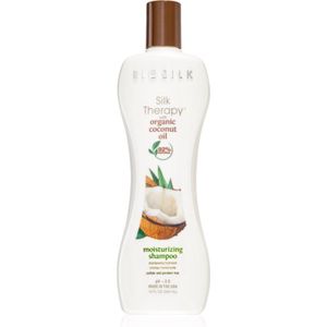 Biosilk Silk Therapy Natural Coconut Oil Hydraterende Shampoo met Kokosolie 355 ml