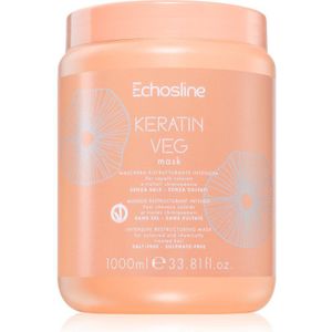 Echosline - Keratin veg Mask - Haarmasker - 1000 ml - Intensief Voedend