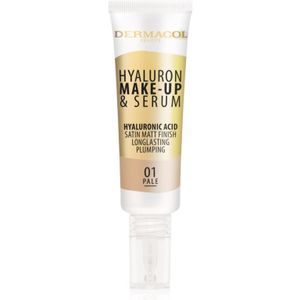 Dermacol Hyaluron Lichte Foundation met Hyaluronzuur Tint 01 Pale 25 g