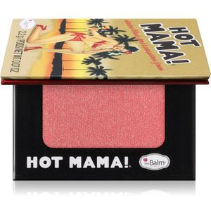 theBalm Mama® Hot Blush en Oogschaduw Alles in één Tint Beautiful Peachy Pink 2.2 g