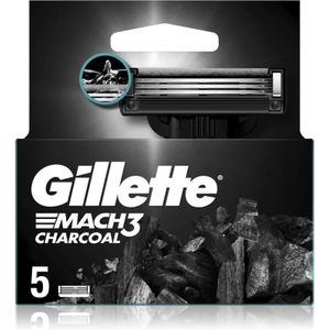 Gillette Mach3 Charcoal Vervangende Open Messen 5 st
