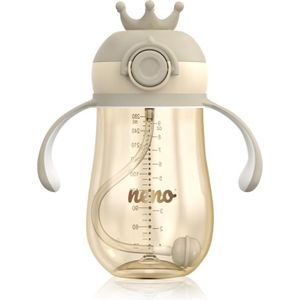 Neno - Mio 2 - Babyfles - Bruin - BPA-vrij - Anti-koliek Zuiger