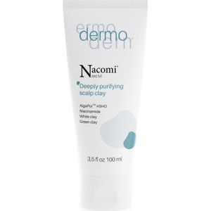 Nacomi Next Level Deeply purifying scalp clay Dieptereinigende Masker voor Hoofdhuid 100 ml