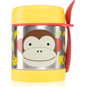Skip Hop Zoo Monkey thermos met een lepeltje 12m+ 325 ml