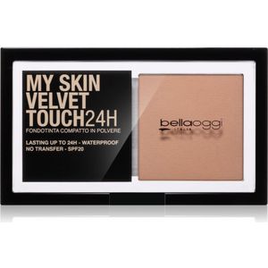 bellaoggi My Skin Velvet Touch 24H Compacte Poeder Foundation SPF 20 Tint 15C Natural Beige 9 g
