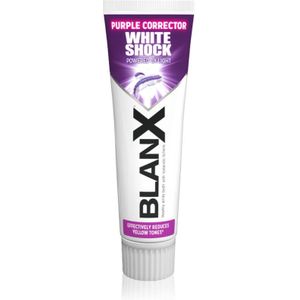 BlanX White Shock Purple Whitening Tandpasta met paarse pigmenten 78 ml