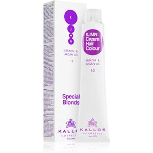 Kallos - KJMN Professional Cream Hair Colour - Haarkleuring - Tint 12.1 Special Ultra Blonde - 100 ml