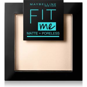 Maybelline Fit Me! Matte+Poreless Matterende Poeder Tint 120 Classic Ivory 9 gr