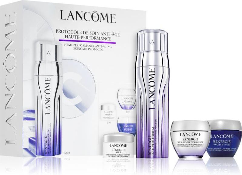 Lancôme Set Rénergie H.C.F. - Gezichtsserum 50 ml - Oogcrème 5 ml - Dagcrème 15 ml - Nachtcrème 15 ml