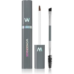 WONDERSKIN Wonder Blading Dream Brow Langaanhoudende wenkbrauwen gel Tint Dark Brunette 3 ml