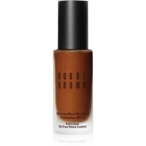 Bobbi Brown Skin Long-Wear Weightless Foundation Langaanhoudende Make-up SPF 15 Tint Cool Almond (C-086) 30 ml