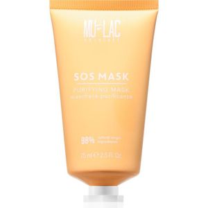 Mulac Cosmetics - Sos Mask - Gezichtsmasker - 75 ml - Natuurlijke Ingrediënten