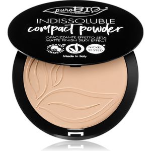 puroBIO Cosmetics - Indissouble - Compacte Poeder - Tint 02 - 9 g