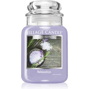 Village Candle Relaxation geurkaars (Glass Lid) 602 gr