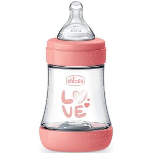 Chicco Perfect 5 babyfles 0 m+ Slow Flow Pink 150 ml