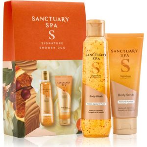 Sanctuary Spa - Signature Shower Duo - Cosmetica Set - 150 ml Douchegel - 100 ml Peeling