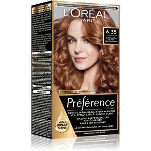 L’Oréal Paris - Préférence - Haarkleuring - Tint 6.35 Light Amber - 1 st