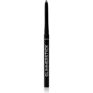 Avon Glimmerstick Eyeliner met Intensieve Kleur Tint Blackest Black 0,28 g