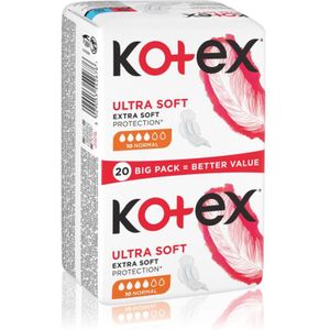 Kotex - Ultra Soft Normal - Maandverband - 20 Stuks