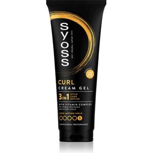 Syoss Curl Control - Styling Crème - 250 ml - Krul Definitie met Gel Textuur