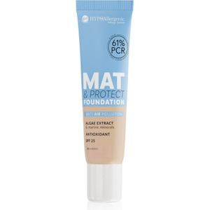 Bell Hypoallergenic Langaanhoudende Matte Make-up SPF 25 Tint 03 Almond 30 g