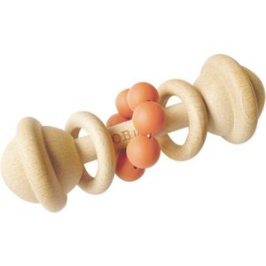 O.B Designs Rattle Toy rammelaar Cinnamon 3m+ 1 st