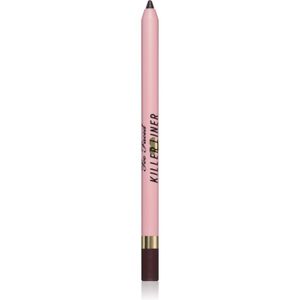 Too Faced Killer Liner 36 Hour Waterproof Gel Eyeliner Pencil Waterproef Gel Potlood voor Eyeliner voor Langdurige Effect Tint Espresso 1,2 g