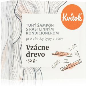 Kvitok Rare wood Vaste shampoo voor donker haar 50 gr