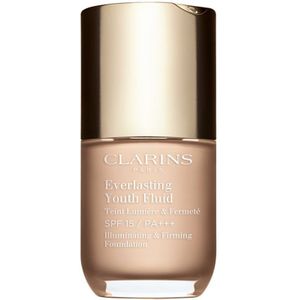 Clarins - Everlasting Youth Fluid Foundation - Verhelderende Foundation - Tint 100 - 30 ml