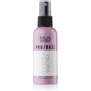 MUA Makeup Academy - PRO/BASE Hydra - Gezichts Mist - 70 ml - Hyaluronzuur