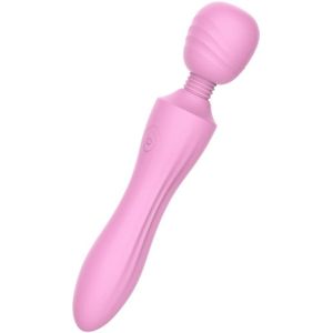 Dream Toys The Candy Shop Pink Lady massagekop en vibrator 21,5 cm