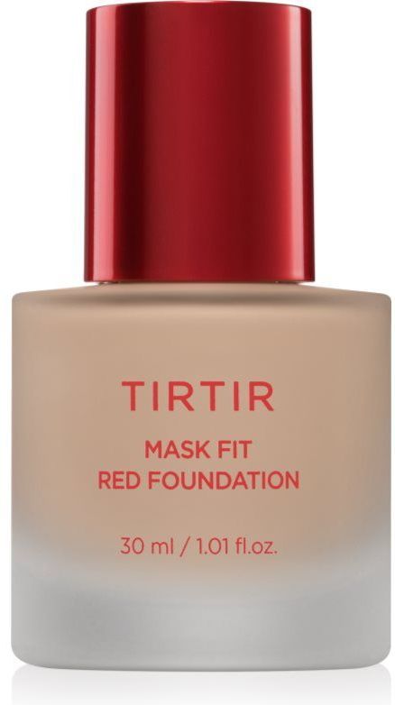 TIRTIR Mask Fit Red Foundation Verhelderende Vloeibare Make-up met Hydraterende Werking Tint 22N Shell Beige 30 ml