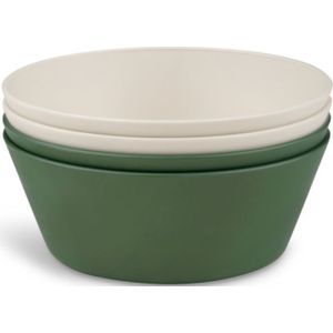 Citron Bio Based Bowls Set kom Green/Cream 4 st