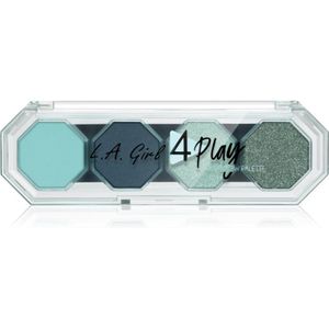 L.A. Girl Cosmetics 4 Play oogschaduw palette Tint All Nighter 3.2 g