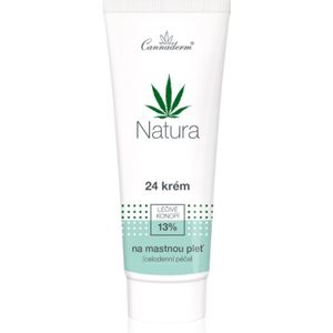 Cannaderm - Natura Cream for Oily Skin - Gezichtscrème - 75 g - Speciaal voor Vette Huid