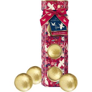 Baylis & Harding - The Fuzzy Duck Winter Wonderland - Badbom - Geschenkeditie - 3 Stuks