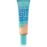 Rimmel Kind & Free Glow It Up Lichte Hydraterende Foundation Tint 010 Rose Ivory 30 ml