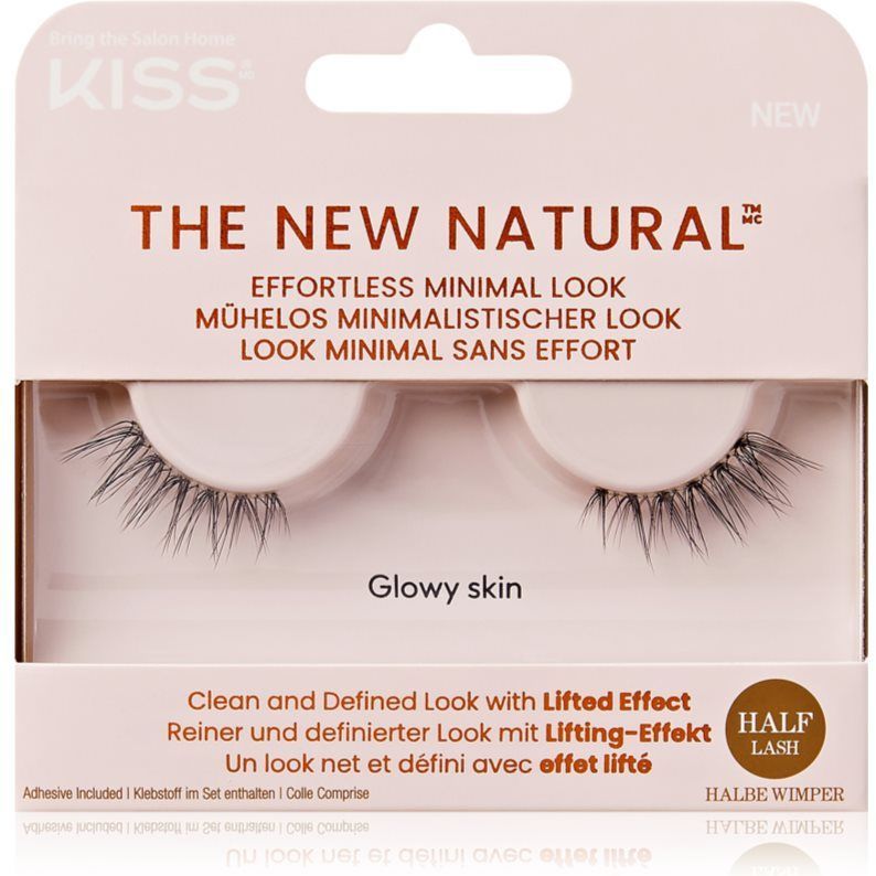 KISS - The New Natural Half Lash - Nepwimpers - Enkele Verpakking