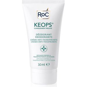 RoC Keops Deodorant Creama - Antitranspirant - 30 ml - Voor Gevoelige Huid