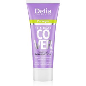 Delia Cosmetics - It's Real Cover - Dekkende Make-up Tint - 204 Frappe - 30 ml