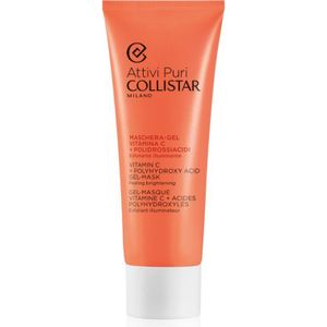 Collistar Attivi Puri Vitamin C + Polyhydroxy Acid Gel-Mask Gelmasker met Vitamine C 75 ml