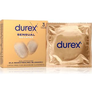 Durex Sensual No Latex condooms 3 st
